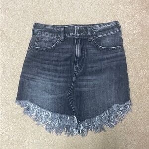 We The Free Dark Denim Skirt New without tags